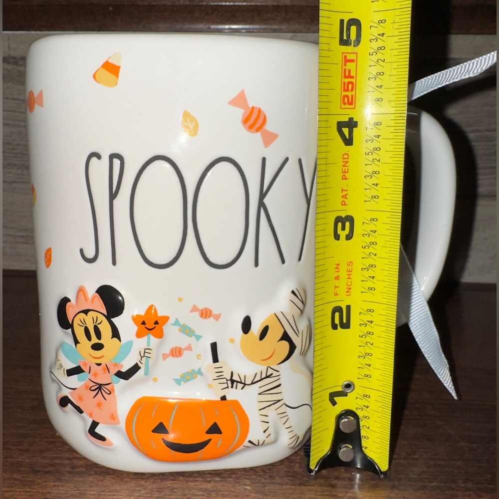 Disney Halloween Minnie Mouse & Mickey Mouse 'Spooky' Mug 18 oz by Rae Dunn - Picture 6 of 10